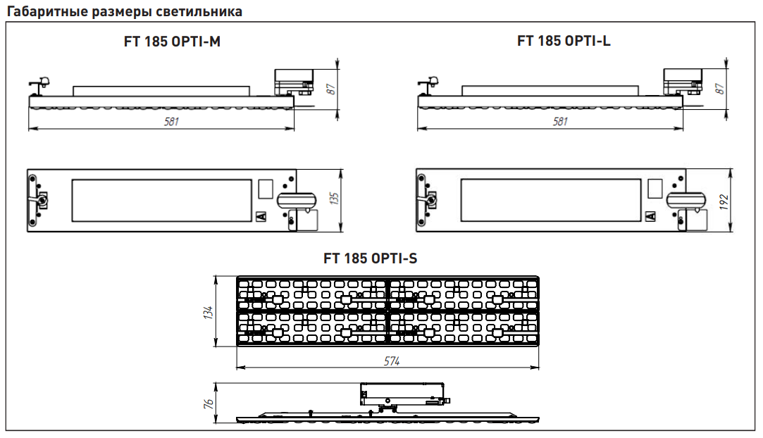 FT 185 OPTI-M EM 60W faros